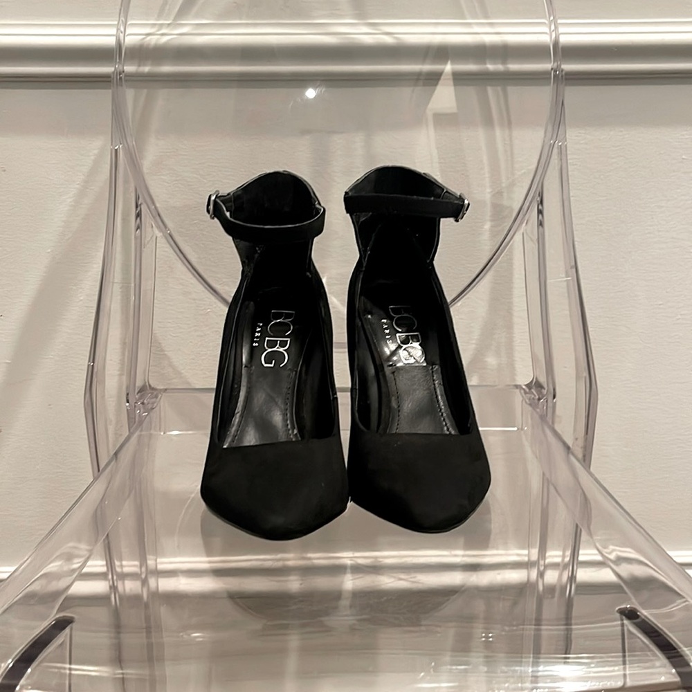 BCBG Paris Suede Wedge Heels